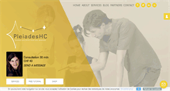 Desktop Screenshot of pleiadeshc.com
